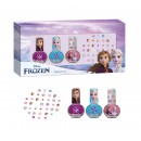FROZEN II ESTUCHE ESMALTES UÑAS + PEGATINA