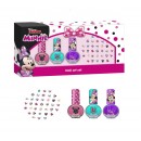 MINNIE ESTUCHE ESMALTES UÑAS + PEGATINAS