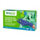 BAYECO GUANTE NITRILO AZUL TS 100 UDS