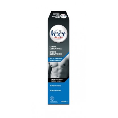 VEET FOR MEN CREMA TUBO 200 ML SENSIBLES
