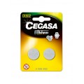 CEGASA PILAS LITIO CR2032 2 UDS