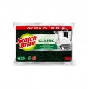 SCOTCH-BRITE ESTROPAJO POPULAR 2 + 2
