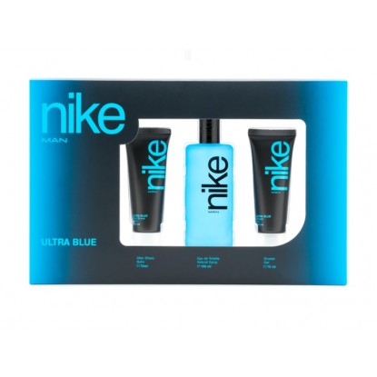 NIKE MAN ULTRA BLUE EDT 100 VAPO + AS 75 + GEL 75