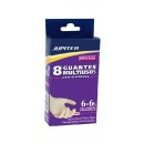 JUPITER GUANTE DESECHABLE CON POLVO LATEX 8 UDS TP