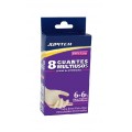 JUPITER GUANTE DESECHABLE CON POLVO LATEX 8 UDS TP