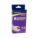JUPITER GUANTE DESECHABLE CON POLVO LATEX 8UDS TG