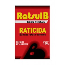 RATSUL B RATICIDA 150 GR CEBO FRESCO