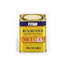 BARNIZ METALES TITAN 250 ML