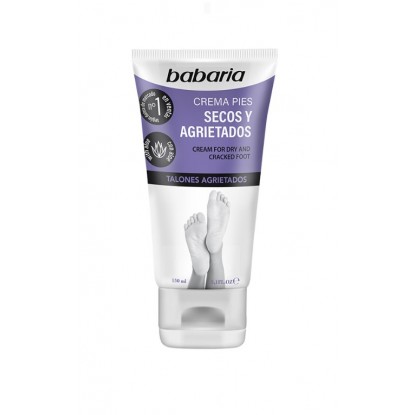 BABARIA ALOE VERA CREMA PIES SECOS AGRIETADOS 150 ML