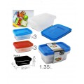 HERMETICO RECTANGULAR x 3 1350 ML R13248