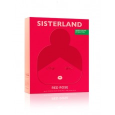 BENETTON SISTERLAND RED ROSE EDT 80 VAPO + BL 75 ML