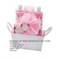 MARKANT SET BAÑO ROSA MOSQ.5 PZ MK821969