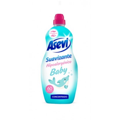 ASEVI SUAVIZANTE 60 LAVADOS BABY HIPO ALERGENICO