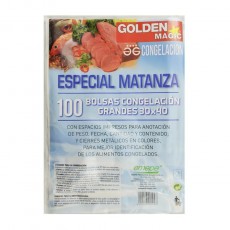GOLDEN BOLSAS CONGELADO ESPECIAL MATANZA 100UD