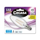 CEGASA LED CLASSIC VELA 4W E14 FRIA