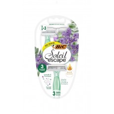 BIC MAQ.DESECHABLE MISS SOLEIL ESCAPE 3 UDS