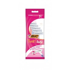 BIC MAQUINILLA DESECHABLE TWIN LADY 5 UDS