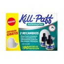 KILL-PAFF RECAMBIO MOSQUITOS DUPLO + APARATO