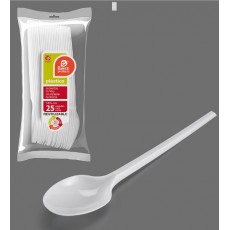 BEST CUCHARA BLANCA 16.5CM 25 UDS