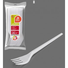BEST TENEDOR BLANCO 16.50CM 25 UDS