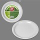 BEST PLATO BLANCO CARTON REDONDO 20 CM 10
