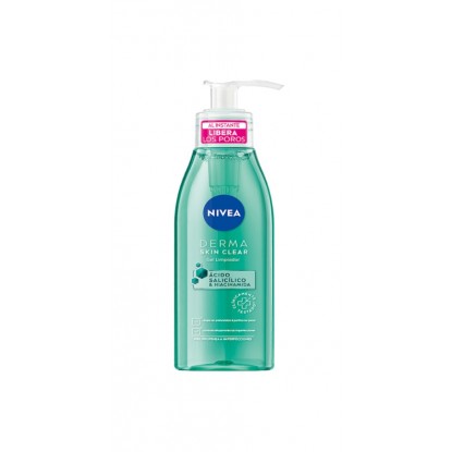 NIVEA FACE DERMA SKIN GEL LIMPIADOR 150