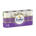 SCOTTEX PAPEL 8 ROLLOS ACOLCHADO