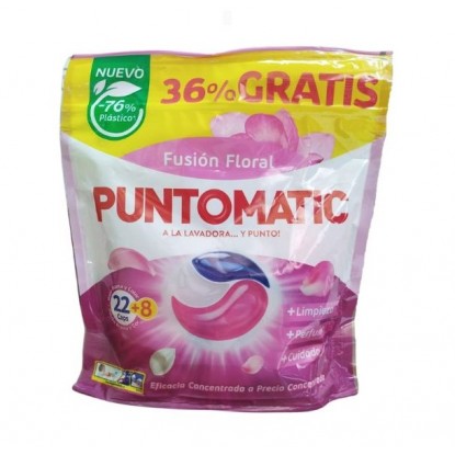 PUNTOMATIC CAPSULAS 22+8 FLORAL