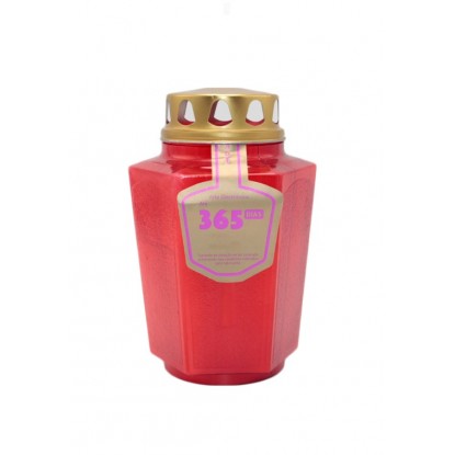 VELA ELCTRONICA D365 PIRAMIDE ROJO