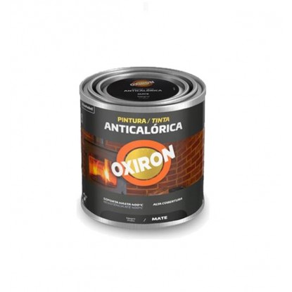 OXIRON PINTURA ANTICALORICA NEGRO 250 ML