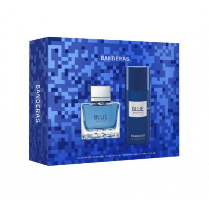 A.B. BLUE SEDUCTION MEN EDT 100 VAPO + DEO 150