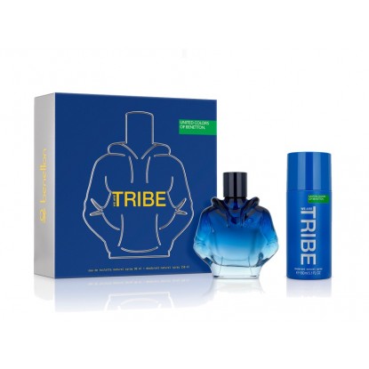 BENETTON TRIBE MAN EDT 90 VAPO + DEO 150 ML