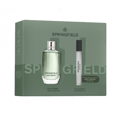 SPRINGFIELD GREEN ATTITUDE EDT 100 VAPO + 10 ML