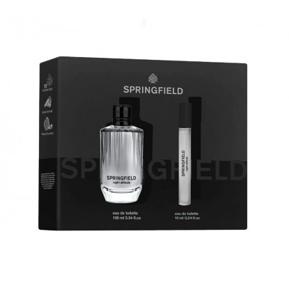SPRINGFIELD NIGHT ATTITUDE EDT 100 VAPO + 10 ML