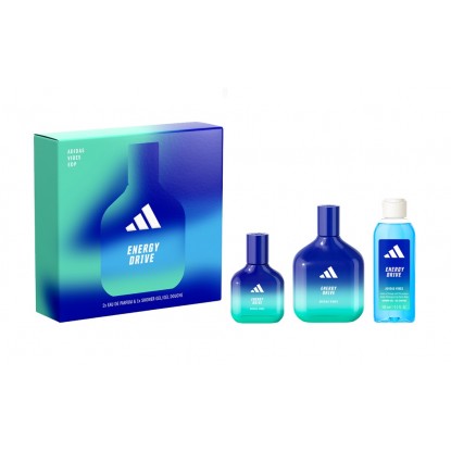 ADIDAS MEN ENERGY DRIVE EDP 100 + EDP 30 + GEL