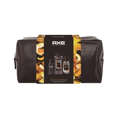 AXE NECESER TRIO BLACK VAINILLA DEO + GEL + AFTER