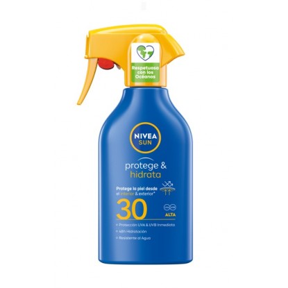 NIVEA 270 ML PISTOLA F30 PROTEGE & HIDRATA