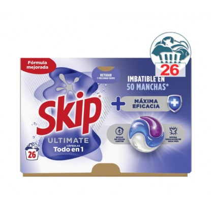 SKIP CAPSULAS 26 ULTIMATE MAX EFICACIA
