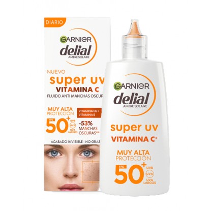 DELIAL 40 ML FLUIDO FACIAL VITAM C F50+