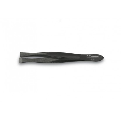 3C PINZA DEPILAR ANCHA 8CM NEGRA R12217