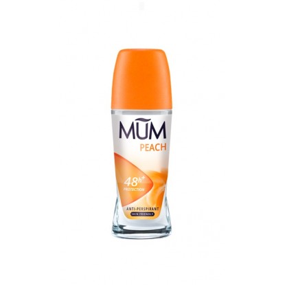 MUM DEO. ROLLON PEACH 75 ML.