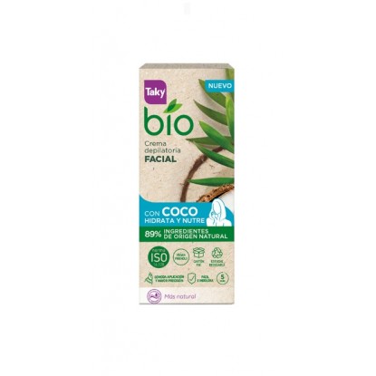 TAKY CREMA DEPILATORIA FACIAL BIO COCO 20 ML