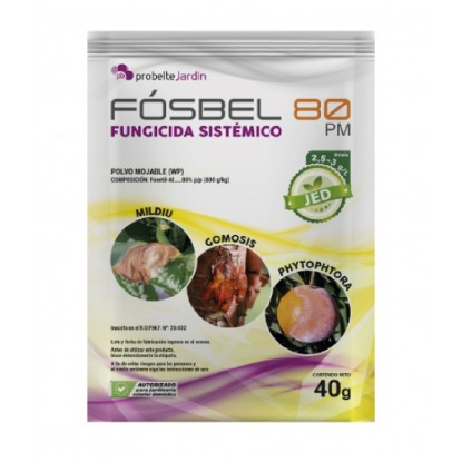 JED FOSBEL 80 PM FUNGICIDA 40 GR