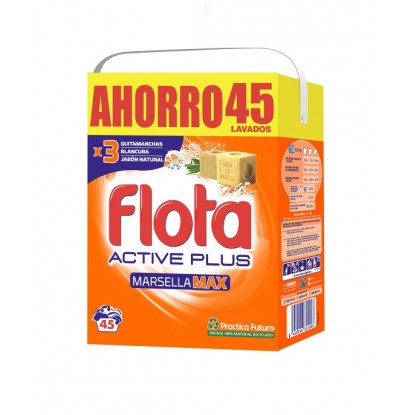 FLOTA DETERGENTE 45 CACITOS MARSELLA MAX