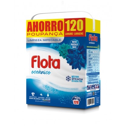 FLOTA DETERGENTE 120 CACITOS OCEANICO