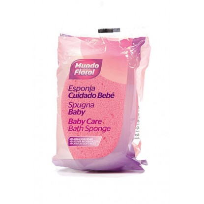 ESPONJA MUNDO FLORAL BEBE K20018