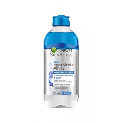 GARNIER FACE AGUA MICELAR SENSITIVE 400 ML