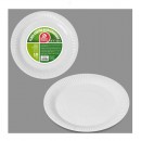 BEST PLATO BLANCO CARTON REDONDO 23 CM 10 UDS
