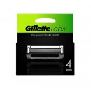 GILLETTE LABS RECAMBIO 4 UDS