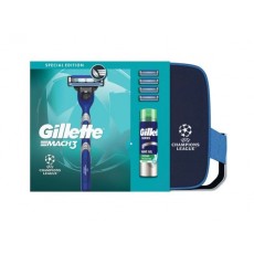 GILLETTE NECESER MACH3 MAQ + 3 REC + GEL 200